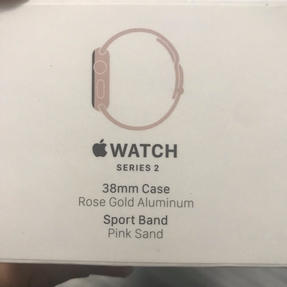 Apple Watch series 2 rose gold 38mm